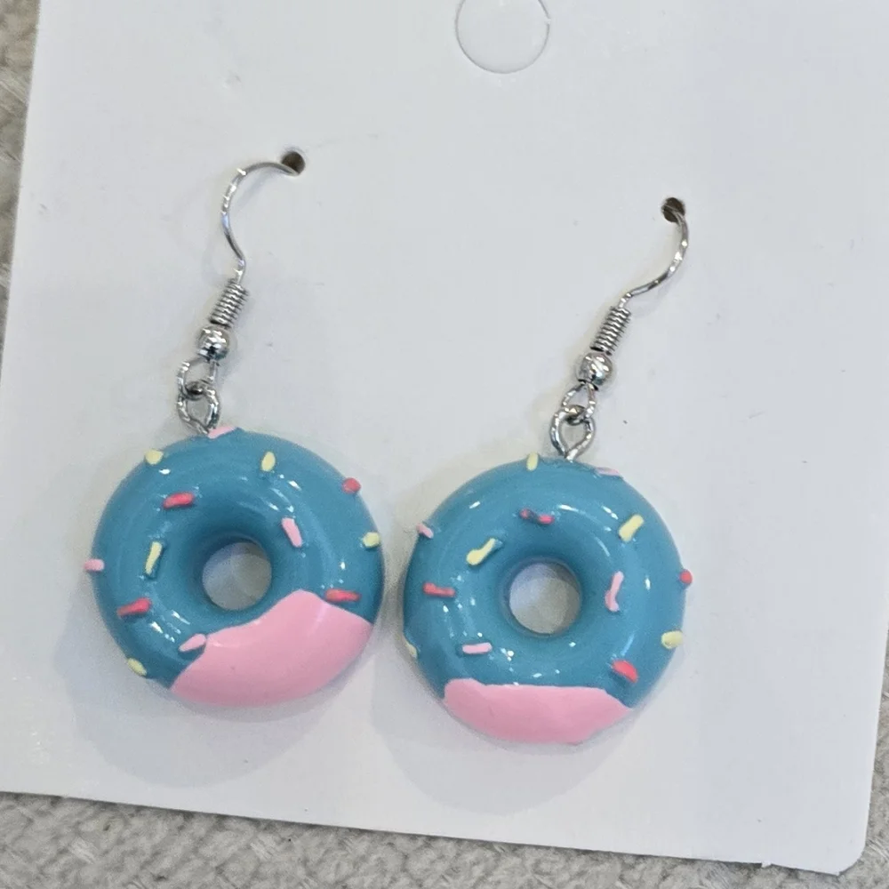 Colorful Donut Earrings